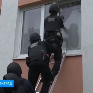 В Калининграде полицейские взяли штурмом наркопритон