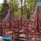 В Калининграде начали собирать главный купол для строящегося храма Кирилла и Мефодия