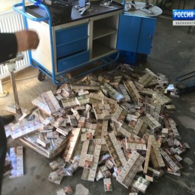 Россиянин пытался вывезти в Литву более 7 тыс. пачек сигарет