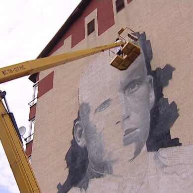 В Мамоново появится 17-ти метровый портрет героя Великой Отечественной войны