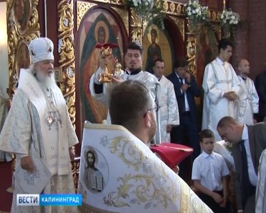 В Черняховске состоялось Патриаршее богослужение в честь Вознесения Господня