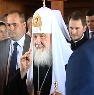 Патриарх Кирилл провёл обряд освящения строительства двух новых храмов в Калининграде