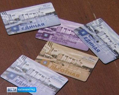 В Калининграде выдали первую партию транспортных карт «Волна Балтики»