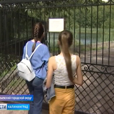 Областные власти потребовали от главы Гурьевского района открыть доступ к берегу реки Гурьевки