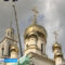 В Калининграде установили последний купол на строящийся храм Кирилла и Мефодия