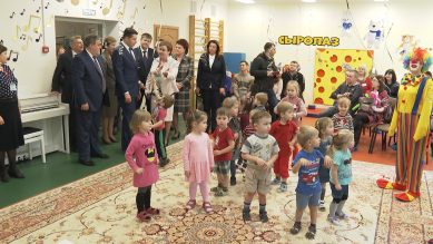На ул. Павлика Морозова открылся новый корпус детского сада № 78