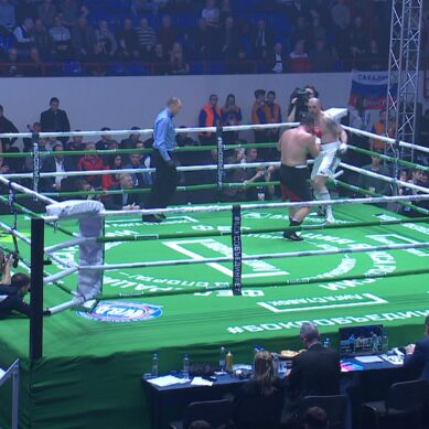 В Калининграде прошло боксёрское шоу мировых звёзд спорта