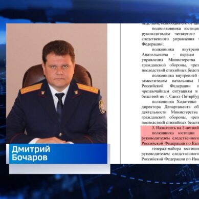 В Калининградской области назначили нового главу следственного управления СК