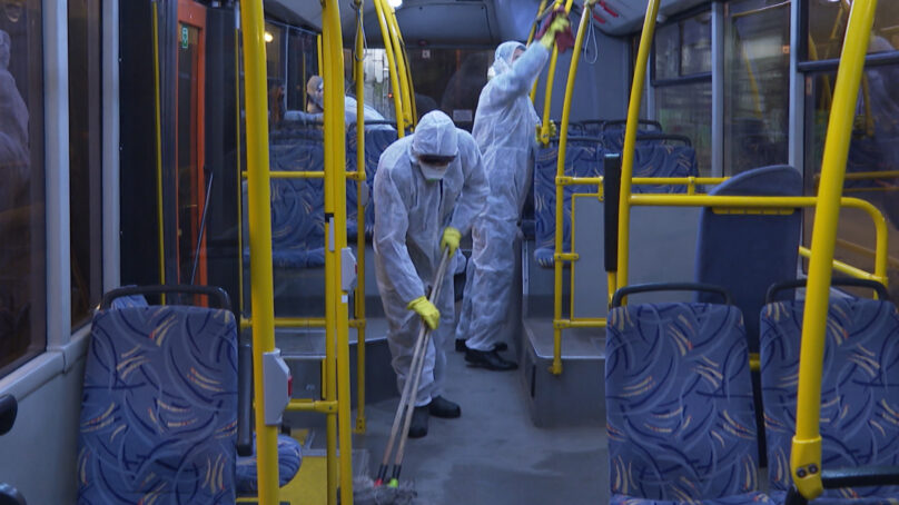 В Калининградской области у работников транспортных предприятий начали выявлять коронавирус