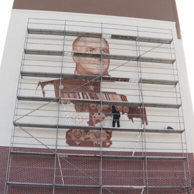 В Калининграде на фасаде новостройки появится портрет великого полководца
