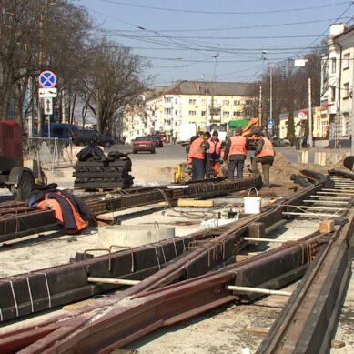 Отремонтированную улицу Киевскую планируют сдать к 5 мая