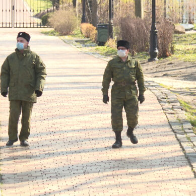 Сотрудники полиции и казаки проконтролировали режим самоизоляции в приморских городах Янтарного края