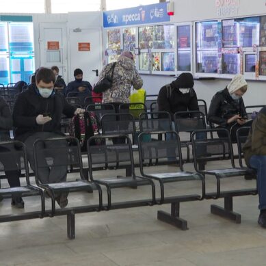 На автовокзале Калининграда пассажирам начали измерять температуру