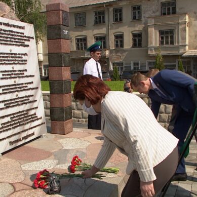 В Нестеровском районе открыли новый памятный знак, посвящённый советским пограничникам