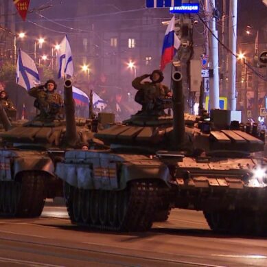 В Калининграде состоялась генеральная репетиция военного парада