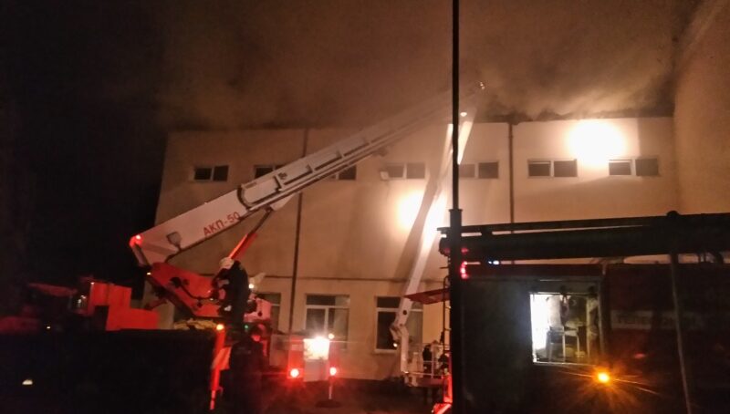 В центре «Наш дом» в Зеленоградске ликвидировали пожар