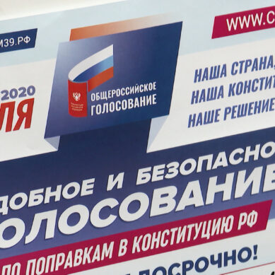 В Калининградской области проходит голосование по поправкам в Конституцию