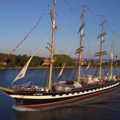 В Калининградской области сделают причал для легендарных парусников «Крузенштерн» и «Седов»