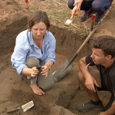 В рамках проекта «Балтийская Одиссея» учёные и студенты из БФУ имени Канта проводят раскопки