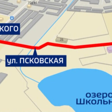 В Калининграде на месяц закрывается движение транспорта по ул. Псковской