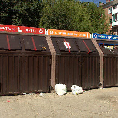 Калининградцы ждут открытия контейнеров для раздельного сбора мусора