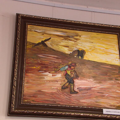 В галерее Свято-Елисаветинского женского монастыря выставили репродукцию картины Винсента Ван-Гога «Сеятель»