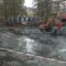 В Чкаловске в районе улицы Беланова чистят озеро