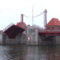 Орлиный мост в Полесске развели для прохождения судов