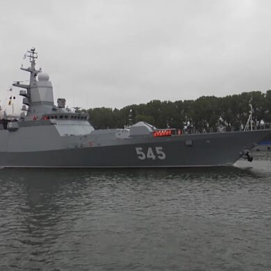 Отряд кораблей Балтийского флота отправился в дальний поход