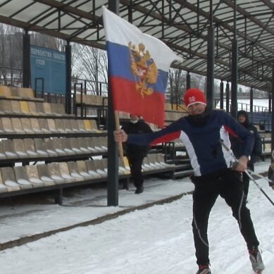 На востоке Калининградской области едва ли не впервые в истории региона состоялась тренировка биатлонистов