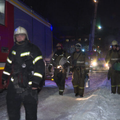 При пожаре в жилом доме на улице Сибирской в Калининграде никто не пострадал