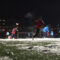 «Ночная лига»: на востоке области проходят футбольные матчи на снегу