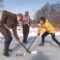 В Багратионовске состоялся турнир «Хоккей в валенках»