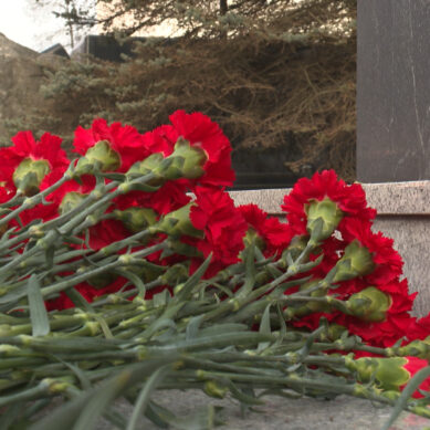 В Калининграде состоялась торжественная церемония возложения цветов к памятнику «Лётчики Балтики»