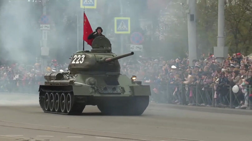 9-го мая колонну военной техники на Параде Победы в Калининграде возглавит танк Т-34 1943-го года
