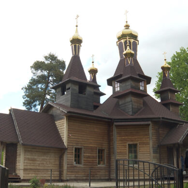 В Славске восстанавливают фасад храма Святого Праведного Ионна Кронштадского
