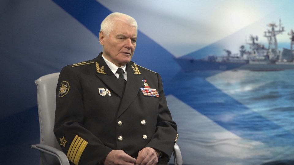 Звание «Почётный гражданин Калининградской области» получил адмирал Владимир Егоров