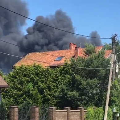 Ещё один пожар случился в районе улицы Луговой