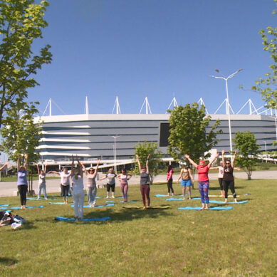 «Балтийское долголетие»: бесплатные тренировки для людей старшего возраста на стадионе «Калининград»