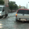 Практически тропический ливень стал причиной подтопления улиц в центре города Гусева