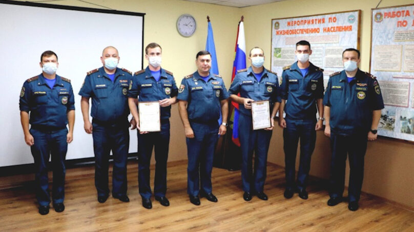 В регионе завершила работу 4-я группа саперов Невского спасательного центра