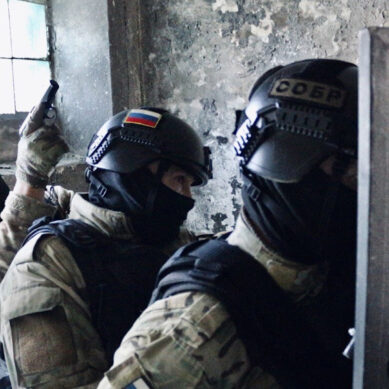 В Калининградской области сотрудники СОБР завершили полевой выход