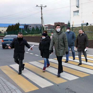 Губернатор проконтролировал качество капремонта дорожных объектов в Гурьевске и Калининграде