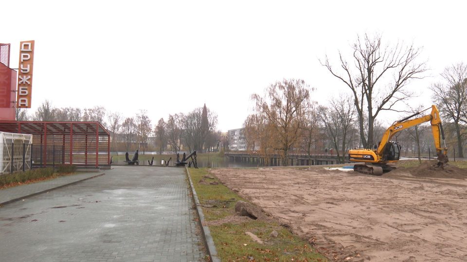 В Советске началось строительство скейт-площадки и игрового комплекса под открытым небом