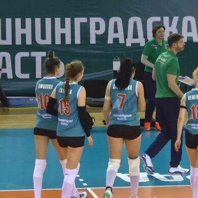 ДС «Янтарный» принял 3-й тур женской молодёжной лиги России по волейболу