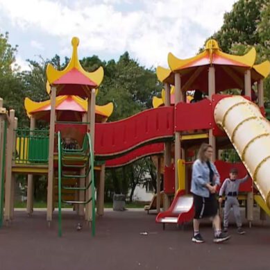 В Каштановке до конца ноября появится новая детская площадка