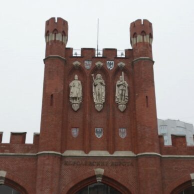 В Калининграде завершили реставрацию фасада Королевских ворот
