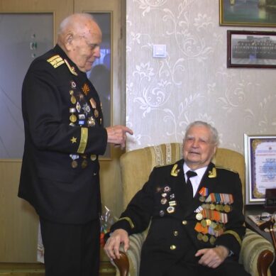 Ветерану ВОВ Михаилу Егорову исполнилось 100 лет