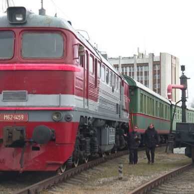 В Калининграде из легендарного железнодорожного тягача сделали музейный объект