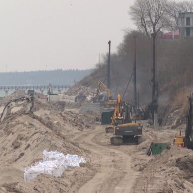 На побережье Калининградской области началась ликвидация последствий череды штормов
